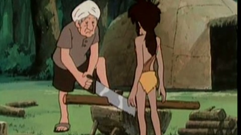 mowgli rencontre un chasseur